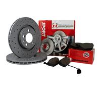 2x ZIMMERMANN Bremsscheibe SPORT COAT Z 600.3233.52