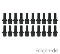 VW ID.3 E1 ID.4 ID4 E2 JETTA V 1KM VI 162 16 PHAETON 3D RADSCHRAUBEN M14 SCHWARZ