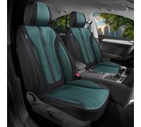 VW Passat B8 Baujahr ab 2014 kompatible Schonbezüge in Schwarz / Grün V4