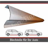 VW Polo 9N 2001-2009 Reparaturblech Seiten Schweller Unten Rechts Beifahrer