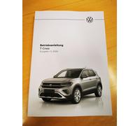 VW T-CROSS 2024/2025 Bedienungsanleitung Betriebsanleitung (Ausgabe 11.2024) NEU