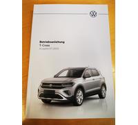 VW T-CROSS 2025 Bedienungsanleitung Betriebsanleitung (Ausgabe 07.2025) NEU