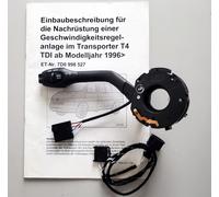VW T4 Tempomat Nachrüstsatz Bus 7D0998527 cruise speed control original Schalter