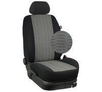 VW T6 California Beach Maß Sitzbezüge Komplettset 5-Sitzer: Ocean/schwarz