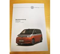 VW T7 MULTIVAN 2025 Bedienungsanleitung Betriebsanleitung (Ausgabe 11.2024)