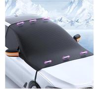 VYWPTOWSX Frontscheibenabdeckung Winter für BMW 5er F10 F11 F07 2010 2011 2012 2013 Scheibenabdeckung Windschutzscheiben Abdeckung Frostschutz