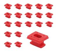VZU 20 Stück Armaturenbrett Zierleisten Clips für BMW E46 3er, E65 7er, X3 E85 - Hochwertige Kunststoffnieten, Dekorleisten Befestigung, Kompatibel mit 51458266814, Klemme, Innenraum Zubehör