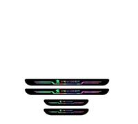 WACDXST 4 Stück Auto Einstiegsleisten Schutzfolie, für Peugeot 308 SW III Wagon Active Pack/308SW GT 2021-2024 Lackschutz Aufkleber Kantenschutz Styling Tuning Zubehör,A