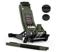 GENTOR Wagenheber hydraulisch 3T flach Rangierwagenheber Autoheber 75-505mm grün