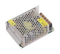 Wakects Geregelter Schaltkonverter, 304 Edelstahl, Schaltnetzteil-Adapter, 110 Bis 220 V auf 12 V, 5 A, 60 W, mit Lüftersteuerung, Multi Guard für LED-Streifen, CCTV, 3D-Drucker