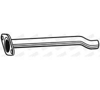 WALKER 10643 Abgasrohr