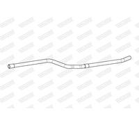 Walker Abgasrohr [Hersteller-Nr. 10916] für Fiat, BMW