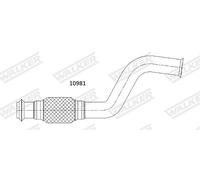 WALKER 10981 Abgasrohr