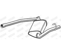 Walker Mittelschalldämpfer [Hersteller-Nr. 23054] für Audi