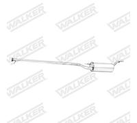 Walker Mittelschalldämpfer [Hersteller-Nr. 71038] für Ford