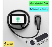Wallbox Commander 2, 22 kW, 5m, schwarz + 4G Dongle (CMX2-0-2-4-K-002)