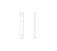 ABL GmbH PED-EIFBS-MONO Stele POLE Pulsar Eiffel Basic Für eine Wall