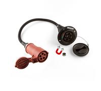 Wallbox24 Adapterkabel 3Ph 400V 11kW Kupplung Typ 2 auf CEE 5 Pol Magnetschalter