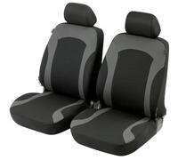 Walser Autositzbezug Corso Vordersitze Collection Basic silber-schwarz