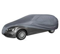 Walser Premium Abdeckplane Auto All Weather Plus Qualitätssieger Sehr Gut*, Abdeckplane wasserdicht, Auto Abdeckplane, Autoplane UV-beständig, Autoabdeckung Outdoor, Autogarage Abdeckung Kombi L grau