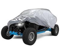 Walser Abdeckplane Quad All Weather, Quad Abdeckplane wasserdicht, Quad Garage, Quad Zubehör, UV-beständige Quad Abdeckplane auch für E Quad, Quad Plane, wetterfeste Abdeckung Plane Silber M