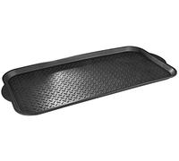 Walser Antirutschmatte Safetray, Mehrzweckwanne, Abtropfmatte Auto Kofferraumwanne, Schuhablage, Schuhabtropfschale, Ölwanne, Auffangwanne, Napfunterlage, Kunststoffwanne, Öl Auffangwanne L 99x47x3cm