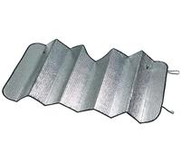Auto-Sonnenschutz, Sonnenblende-Windschutzscheibe silber 130 x 60 cm