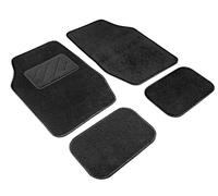 Walser Autoteppich Smart, Universal Fußmatten, Automatten-Set schwarz 14591