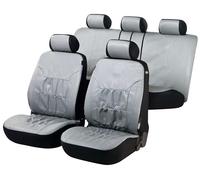 Walser Autositzbezüge Nappa Touch grau aus Kunstleder