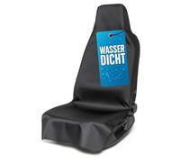 Walser Autositzbezug Protector, 1 Autositzschoner für Vordersitz, 100% Wasser- & schmutzabweisender Sitzschoner Auto, Werkstatt Sitzbezüge Auto, Autositzbezüge 1 Stück, Auto Sitzbezug schwarz