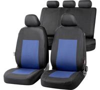 Walser Autositzbezug Sandray Komplett-Set blau-schwarz Autositzbezug