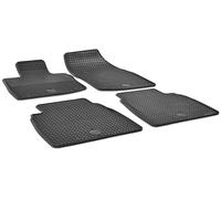 WALSER DirtGuard Gummi Fussmatten Auto für Honda Civic VIII 09/2005-Heute, Honda Civic IX 02/2012-Heute, 100% passgenaue Auto Fußmatten, robuste Universal Fußmatte Auto, Gummimatten Auto