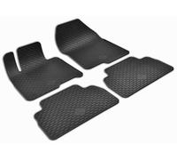 Walser DirtGuard Gummi Fussmatten Auto für Hyundai Santa Fe IV 02/2018-Heute, 100% passgenaue Auto Fußmatten, robuste Universal Fußmatte Auto, Gummimatten Auto