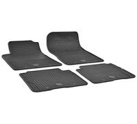 WALSER DirtGuard Gummi Fussmatten Auto für Mitsubishi Pajero IV 10/2006-Heute, 100% passgenaue Auto Fußmatten, robuste Universal Fußmatte Auto, Gummimatten Auto