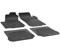 WALSER DirtGuard Gummi Fussmatten Auto für Skoda Octavia I (1U2, 1U5) 09/1996-12/2010, 100% passgenaue Auto Fußmatten, robuste Universal Fußmatte Auto, Gummimatten Auto