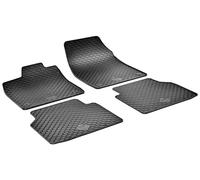 WALSER DirtGuard Gummi Fussmatten Auto für VW ID.4/Audi Q4 SUV/Skoda Enyaq iV SUV 2020-Heute, VW ID.5 2021-Heute, Skoda Elroq/Cupra Tavascan 2024-Heute, 100% passgenaue Auto Fußmatten, Fußmatte Auto