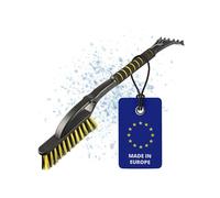 Walser Eiskratzer Auto, Eiskratzer Auto mit Besen, 2in1 Auto Schneebesen mit Auto Eiskratzer, Schneebesen Auto mit Ice Breaker, Scheibenkratzer Auto ca. 65 cm