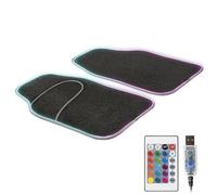 Walser LED-Autoteppich Ambiente - Fußmatten Mit LED-Band, Auto-Fußteppich Mit Licht, Auto-Beleuchtung Fußraum 29053