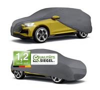 Walser Premium Abdeckung Auto Indoor Stretch Plus Qualitätssieger Sehr Gut* Autoabdeckung Winter Autogarage Abdeckung Autoplane Winter Autogarage Abdeckung Winter Auto Abdeckplane SUV S anthrazit