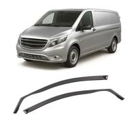 Windabweiser für Mercedes-Benz V-Klasse/Vito/Vito Mixto 2014-Heute, Passform Windabweiser Set für Fahrer- und Beifahrerseite, 2 Stück