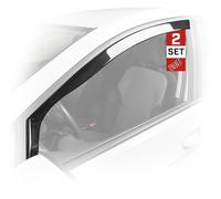 Walser Premium Auto Windabweiser für Skoda Octavia IV 01/2020-Heute, Octavia IV Combi 11/2019-Heute, Passform Regenabweiser Set für Fahrer- und Beifahrerseite, Auto Windabweiser 2 STK.