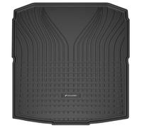 WALSER Premium Kofferraumwanne kompatibel mit Skoda Octavia IV 01/2020-Heute, 100% passgenaue Kofferraum Schutzmatte - made in EU, robuste Antirutschmatte Auto, Antirutschmatte Kofferraum