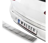 Walser Premium Ladekantenschutz für Mercedes-Benz V-Klasse (W447) 2014-Heute, 100% maßgeschneiderter Kantenschutz Edelstahl Proguard, Kofferraum Stoßstangenschutz Auto Made in EU Silber