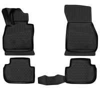Walser XTR Gummi Fussmatten Auto für BMW 1 (F40) 2019-Heute, 100% passgenaue Auto Fußmatten, robuste Universal Fußmatte Auto, Gummimatten Auto, Auto Fussmatten Gummi, Auto Gummimatten