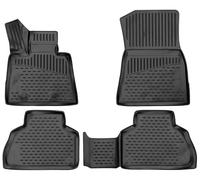 Walser XTR Gummi Fussmatten Auto kompatibel mit BMW X5 (G05) 2018-Heute, 100% passgenaue Auto Fußmatten, robuste Universal Fußmatte Auto, Gummimatten Auto, Auto Fussmatten Gummi, Auto Gummimatten