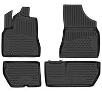 WALSER XTR Gummi Fussmatten Auto für Citroen Berlingo Multispace (B9) 04/2008-2018, 100% passgenaue Auto Fußmatten, robuste Universal Fußmatte Auto, Gummimatten Auto, Auto Fussmatten Gummi