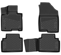 WALSER XTR Gummi Fussmatten Auto für Hyundai Tucson 10/2020-Facelift 2023, Langer Radstand, 100% passgenaue Auto Fußmatten, Universal Fußmatte Auto, Gummimatten Auto, Auto Fussmatten Gummi