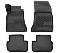 Walser XTR Gummi Fussmatten Auto für Mercedes-Benz B-Klasse Sports Tourer (W246) 2011-2018, 100% passgenaue Auto Fußmatten, robuste Universal Fußmatte Auto, Gummimatten Auto