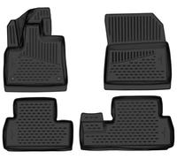 Walser XTR Gummifußmatten kompatibel mit Opel Combo Tour/e-Life (X19) 06/2018-Heute, 5-Sitzer, nur passend für Elektroantrieb, Auto-Gummimatte