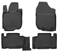 Walser XTR Gummi Fussmatten Auto kompatibel mit Toyota RAV 4 III (A3) 2010-2014, 100% passgenaue Auto Fußmatten, robuste Universal Fußmatte Auto, Gummimatten Auto, Auto Fussmatten Gummi